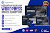 design or redesign wordpress website development