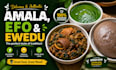 do amala, efo and ewedu
