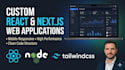 build a custom full stack web application