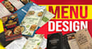 design menu, flyer and digital menu