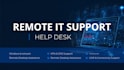 provide remote IT help desk and technical support