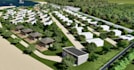 design resort site plan farm holiday park glamping master plan landscape