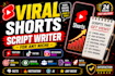 write viral youtube shorts scripts