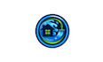 design monogram home house window cleaning logo