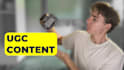 be your male ugc content creator