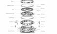 design 3d watch for manufacturing wristwatch cad model with technical drawings