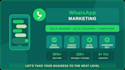 do whatsapp marketing and bulk sending for you