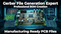 create gerber files and bom from your circuit schematic
