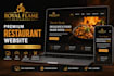 create is restaurant website