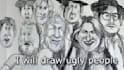 draw really ugly people