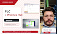 do mitsubishi plc programming and weintek hmi design