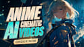create anime ai visuals and videos