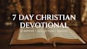 7 day christian devotional and prayer guide PDF