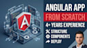 develop a custom high performance angular web application from scratch