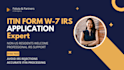 apply for your itin number as an irs certified acceptance agent