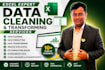 do excel data cleaning and data formatting in large data