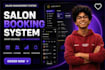 build a salon booking system with online appointments