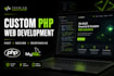 develop custom php website and backend system