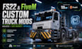 create fs22 custom kamag precisionmover truck mod, farming simulation and fs25