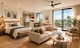 do photorealistic apartment condo airbnb interior rendering