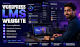 build elearning websites wordpress lms educational website ispring course setup