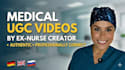 be your medical ugc creator as an ex icu nurse