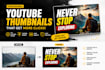 design modern and eye catching thumbnails