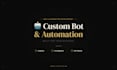 build a custom telegram bot for your business
