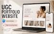 design your ugc media kit and canva portfolio website