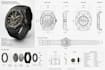 design custom 3d wristwatch cad model with technical drawing