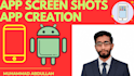 do app development, clone websites, app screenshots , app creation