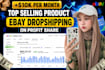do ebay dropshipping on profit share