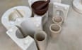 clay mold, slip casting, ceramic mold, resin mold 3d mold , max mold, chocolate