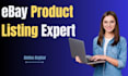 do ebay product listing and order management