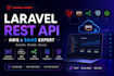develop laravel rest API, saas backend and AWS solutions