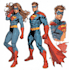 do a superhero character