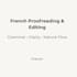 proofread and humanize your french text