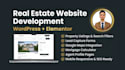 create real estate website with property listings and lead capture forms