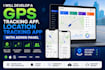 develop gps tracking app, location tracking app, with admin