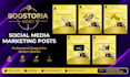 create professional social media marketing posts