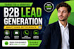 provide targeted b2b lead generation with verified contacts