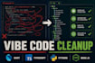 clean vibe coded apps or websites