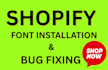 do custom font design and bug fixing