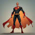 do a superhero character art