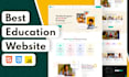 build an online course and elearning website with lms and student portal