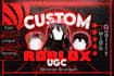 design custom roblox ugc who sell