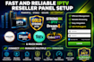 configure strong8k xui dream4k trex and mega reseller panels, nexon, plixir