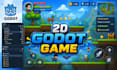 develop 2d godot game for pc, mobile and web