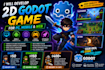 develop 2d godot game for pc, mobile and web
