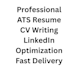 create ats friendly professional resume and CV